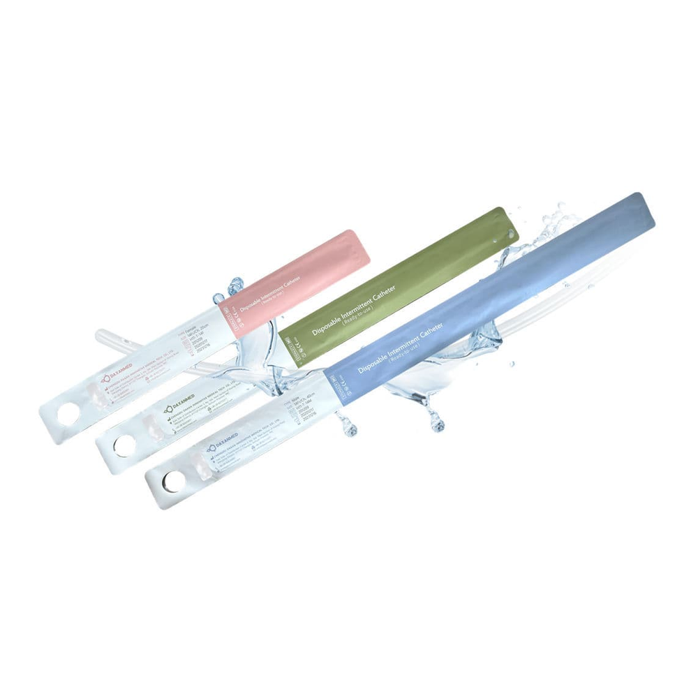 亲水型 PVC 女用间歇导尿管，不含注水包