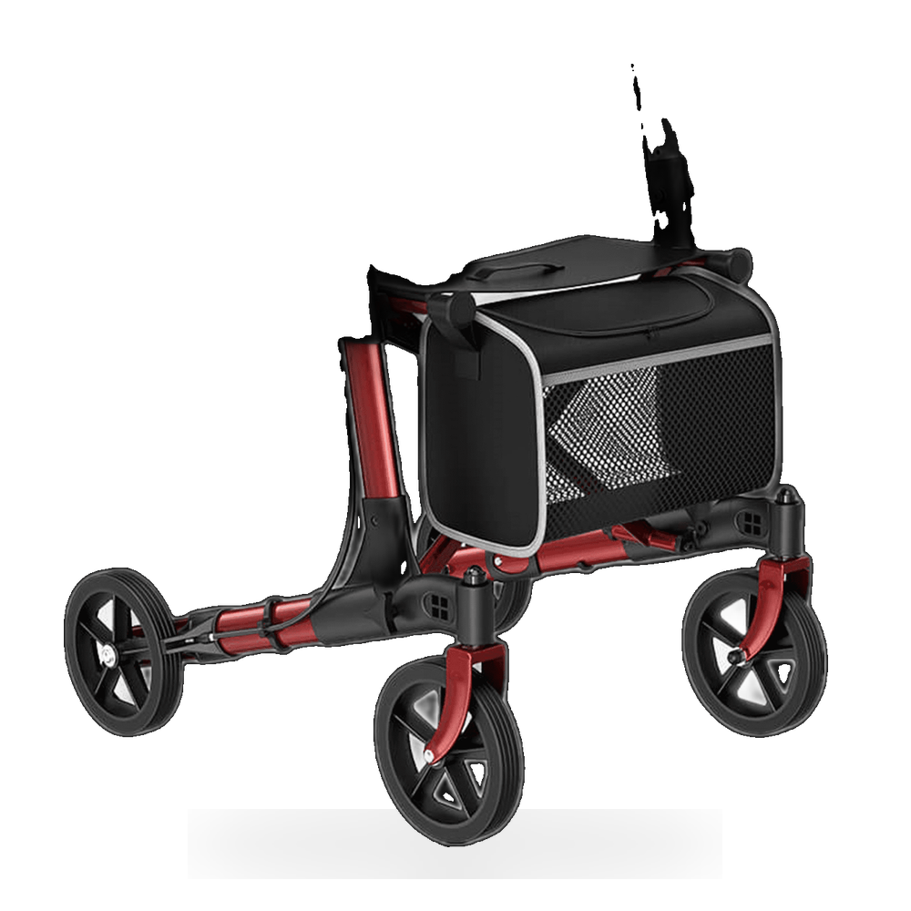 四轮带座助步车8型HCT-1880W